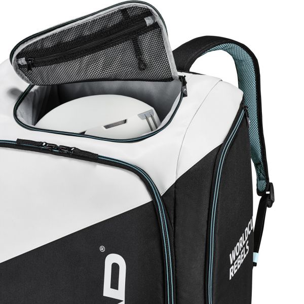 Head Rebels Racing Backpack L 95L blk/wht/speed blue | XSPO