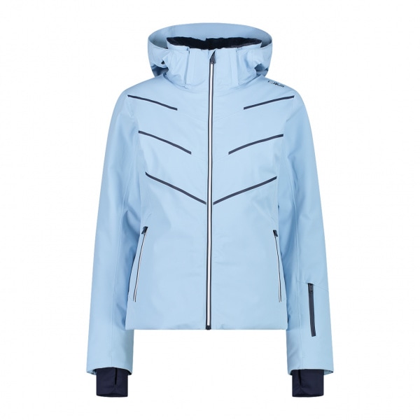 Blue ladies fashion ski jacket