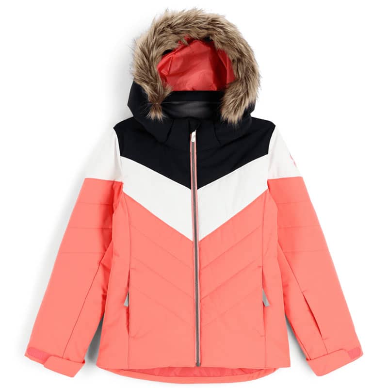 Plus Size Avalanche Faux-Fur Hood Quilted Ski Jacket