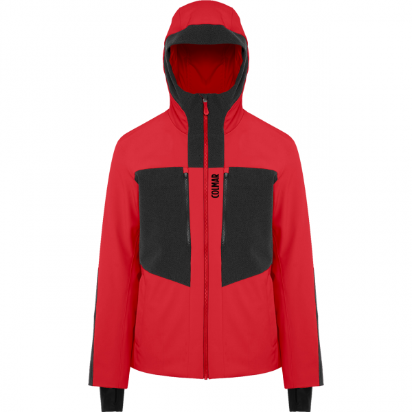 Colmar Men Ski Jacket FLEX english red black