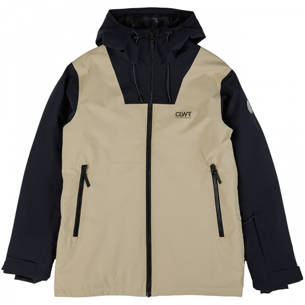 Colourwear Men Ski Jacket BLOCK sand