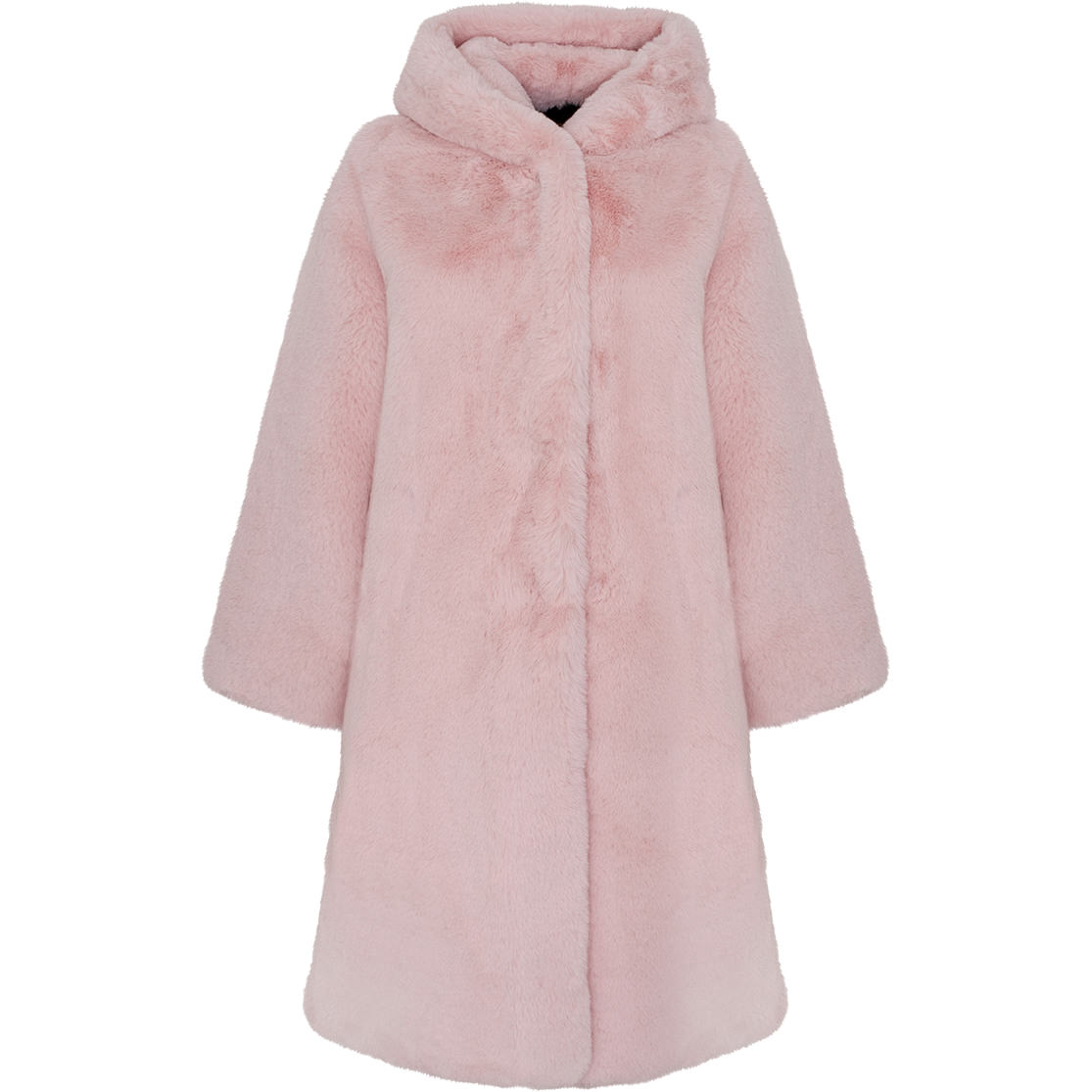 High Society Women Coat ECO FUR PALOMA rose/caramel