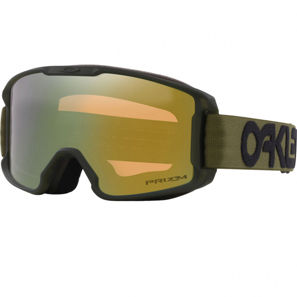 Oakley Line Miner S B1B matte dark brush Prizm Sage Gold Iridium