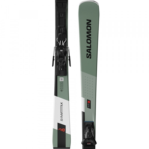 Salomon E S Max 8 2024 25 Set incl. Bindings