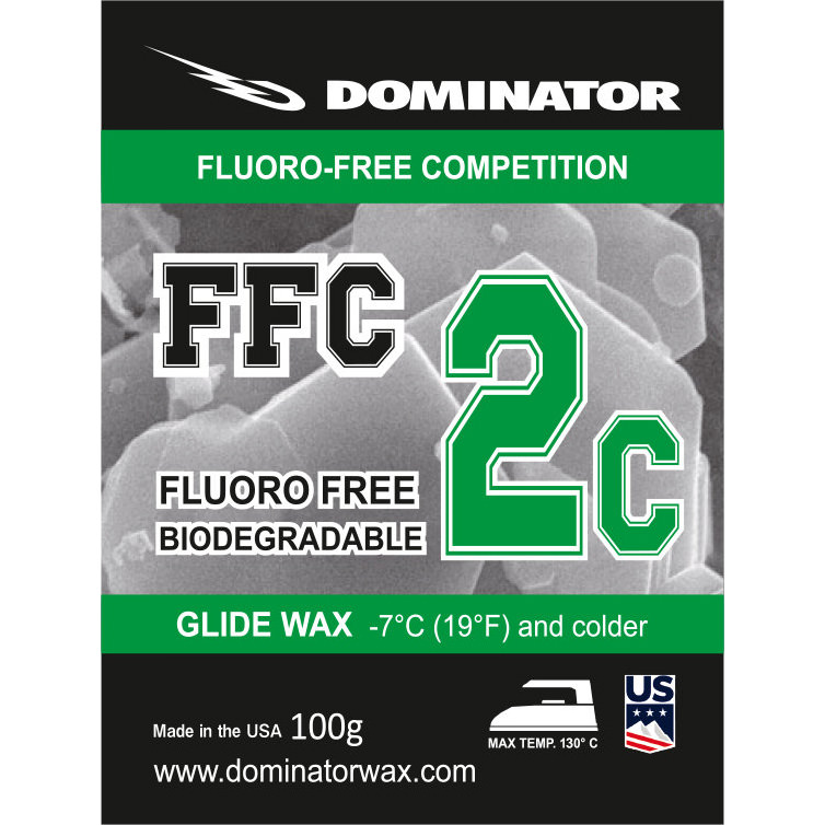 Dominator FFC 2C Glide Wax 100g Wax Ski service care