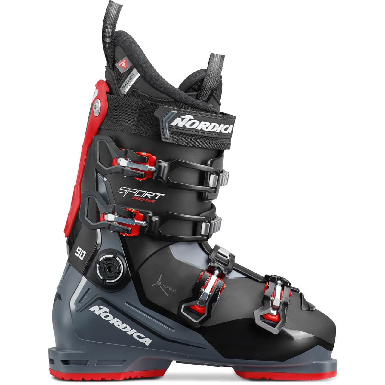 Nordica Sportmachine 3 90 black/anthra/red |Nordica Ski Boots